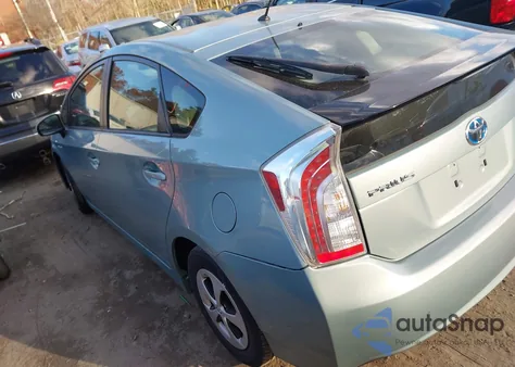 2013 Toyota Prius Two из США, поврежденный, VIN JTDKN3DU9D5662645